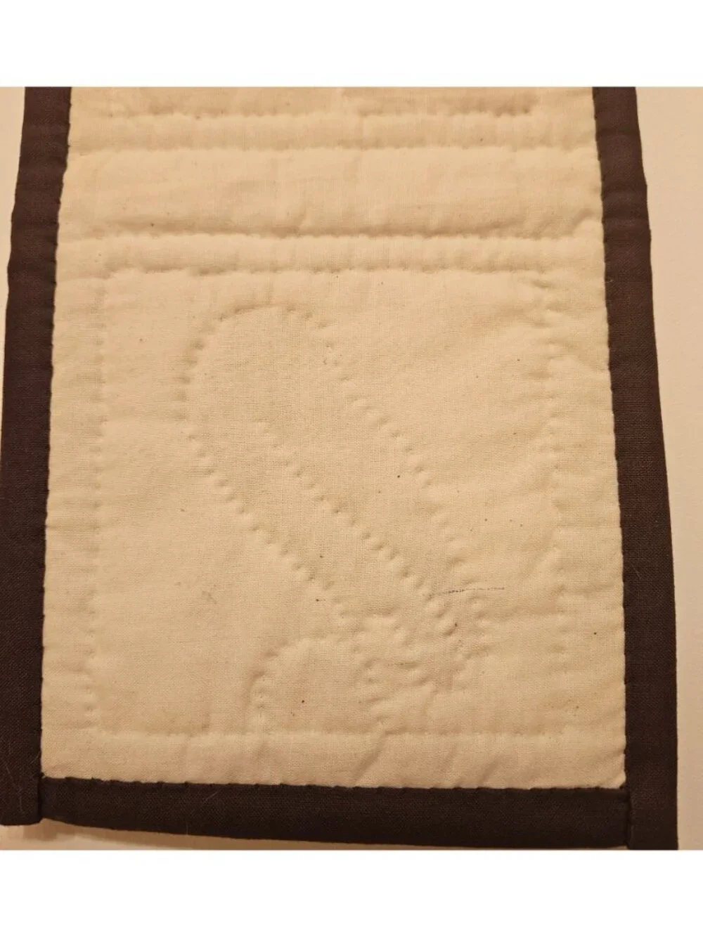 Owl Wall Hanging Quilted Screech Owl With Hanger 11.5